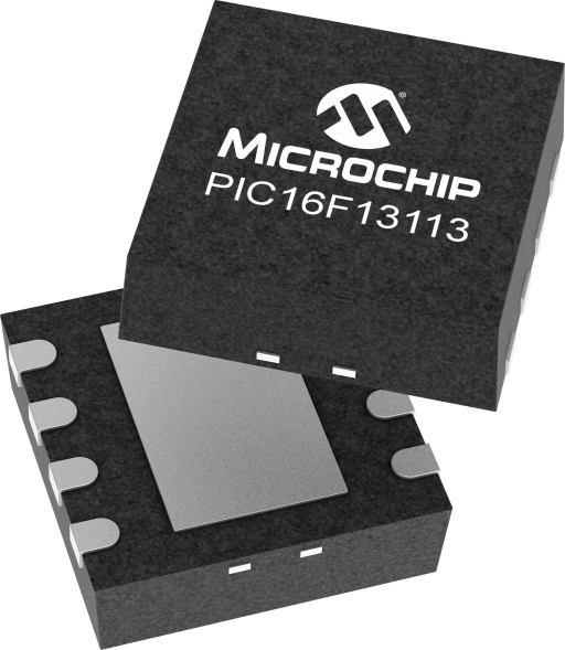 PIC16F13113-E/MFVAO — Manufacturer package reference image, DFN-8