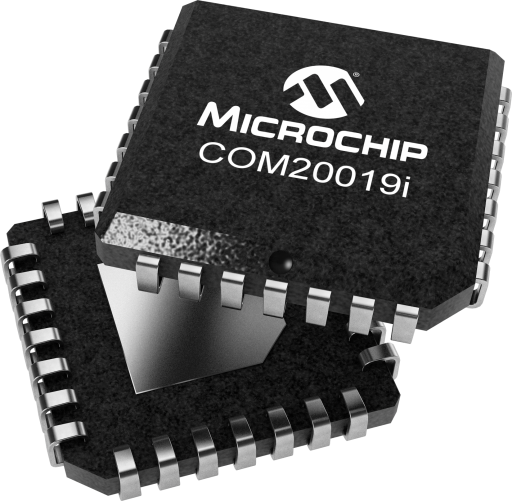 COM20019I-DZD-TR — Manufacturer package reference image, PLCC-28