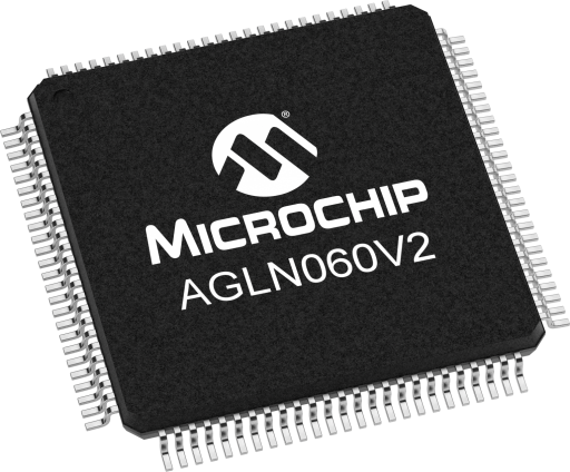 AGLN060V2-VQG100I — Manufacturer package reference image, TQFP-100