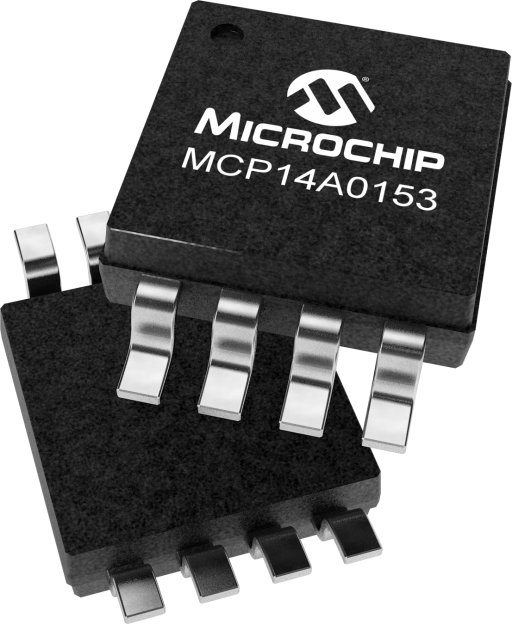 MCP14A0153-E/MS — Manufacturer package reference image, MSOP-8