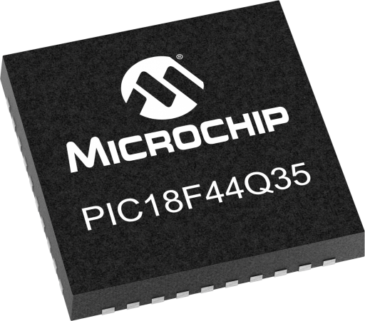 PIC18F44Q35T-I/NHX — Manufacturer package reference image, VQFN-40