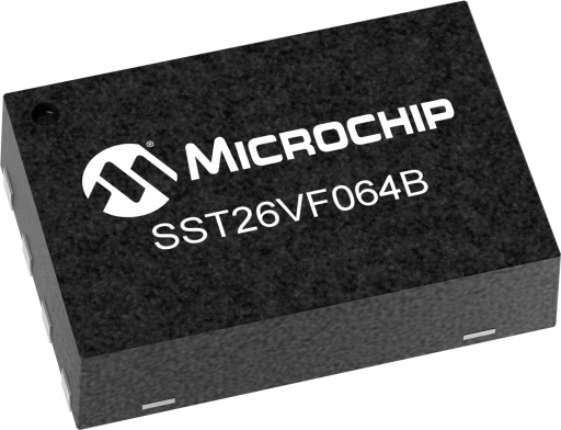 SST26VF064B-104V/MN — Manufacturer package reference image, WSON-8
