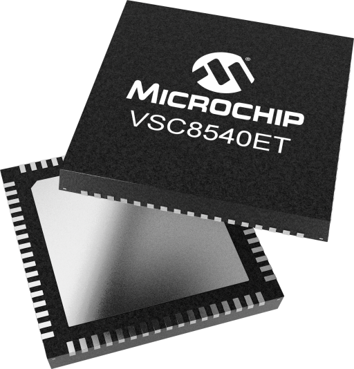VSC8540XMVET-HP — Manufacturer package reference image, VQFN-68