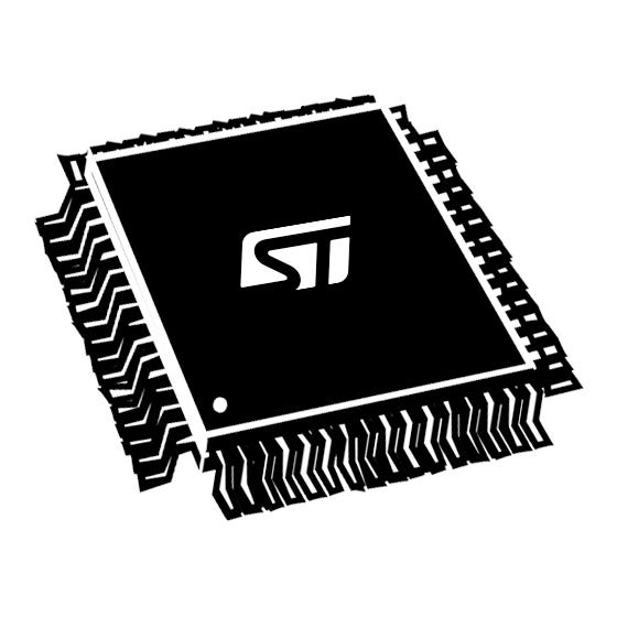 TDA7705TR — Manufacturer package reference image, LQFP 64 10x10x1.4 mm