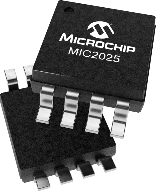 MIC2025-1YMM-TR — Manufacturer package reference image, MSOP-8