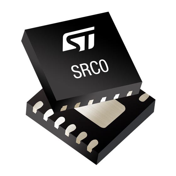 SRC0GS22D — Manufacturer package reference image, DFN12 2X3X0.75
