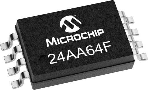 24AA64FT-I/ST — Manufacturer package reference image, TSSOP-8