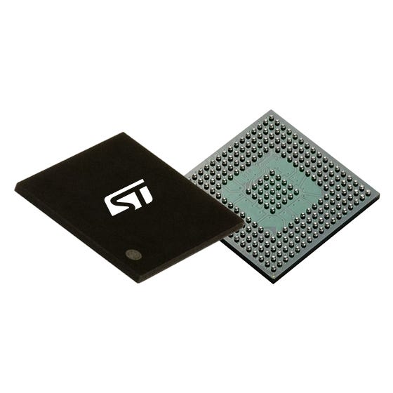 STM32F103ZDH6TR — Manufacturer package reference image, LFBGA 144 10x10x1.7 P 0.8 mm