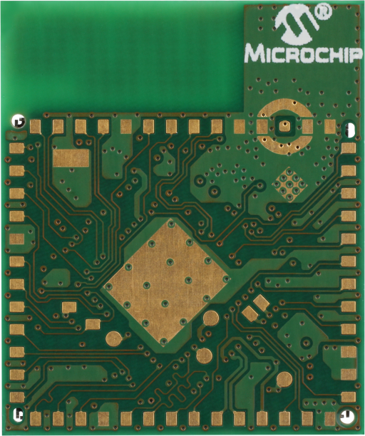 WFI32E03PE-I — Manufacturer package reference image, MODULE-54