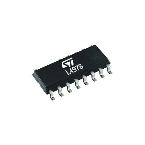 L4978D — Manufacturer package reference image, SO-16W