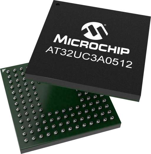AT32UC3A0512-CTUT — Manufacturer package reference image, TFBGA-144