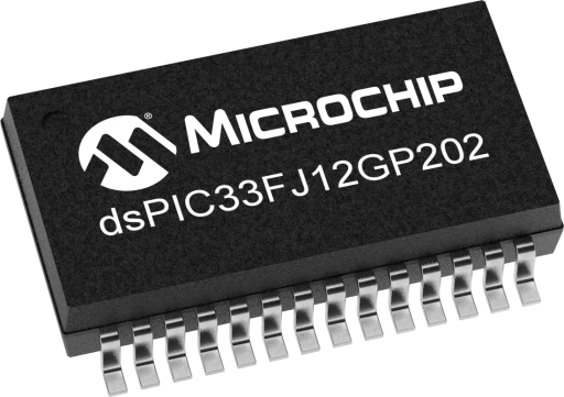 DSPIC33FJ12GP202-I/SS — Manufacturer package reference image, SSOP-28