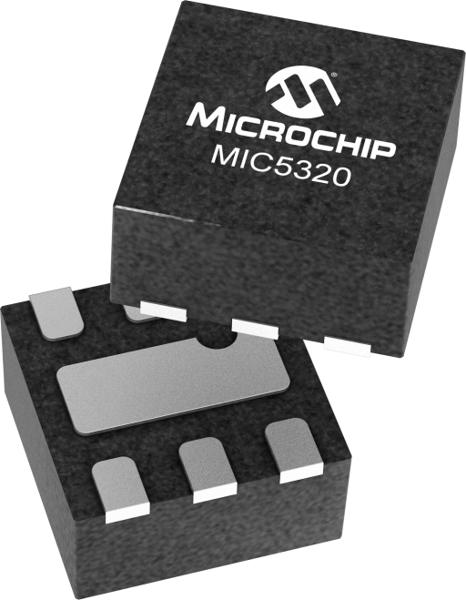 MIC5320-MMYML-TR — Manufacturer package reference image, WDFN-6