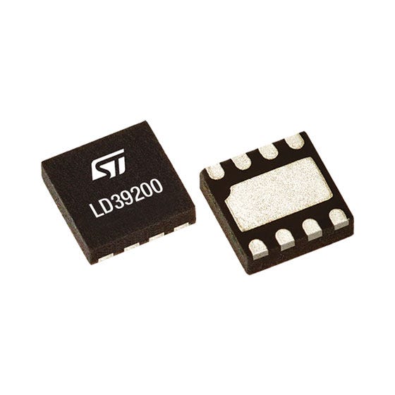 LD39200DPUR — Manufacturer package reference image, DFN8 4x4