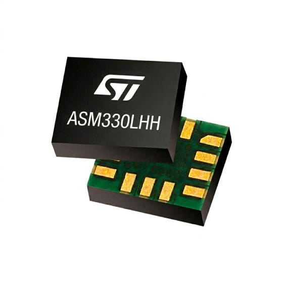 LSM6DSOTR — Manufacturer package reference image, LGA 14L 2.5x3x0.86 mm