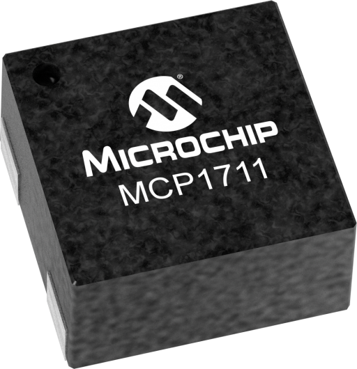 MCP1711T-25I/5X — Manufacturer package reference image, UQFN-4