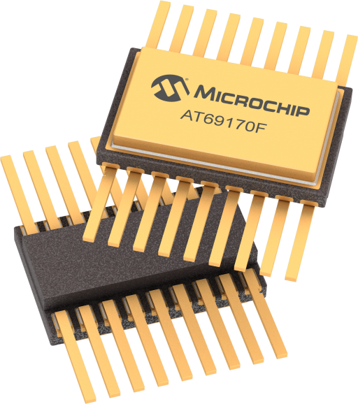 AT69170F-DT-E — Manufacturer package reference image, MFPF-18
