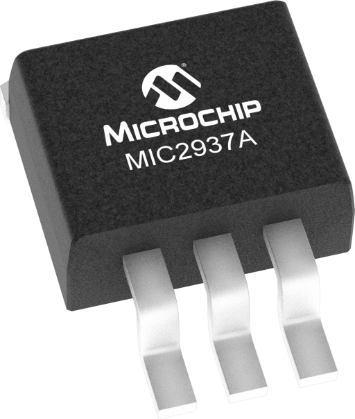 MIC2937A-12WU — Manufacturer package reference image, TO-263