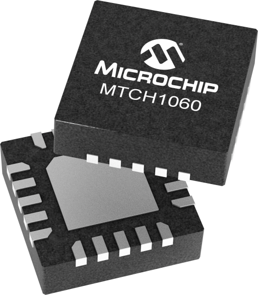 MTCH1060T-I/REB — Manufacturer package reference image, VQFN-20