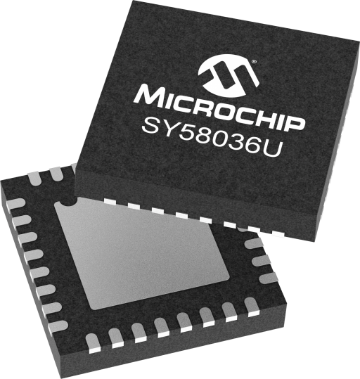 SY58036UMG-TR — Manufacturer package reference image, VQFN-32