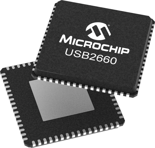 USB2660I-JZX-03-TR — Manufacturer package reference image, QFN-64