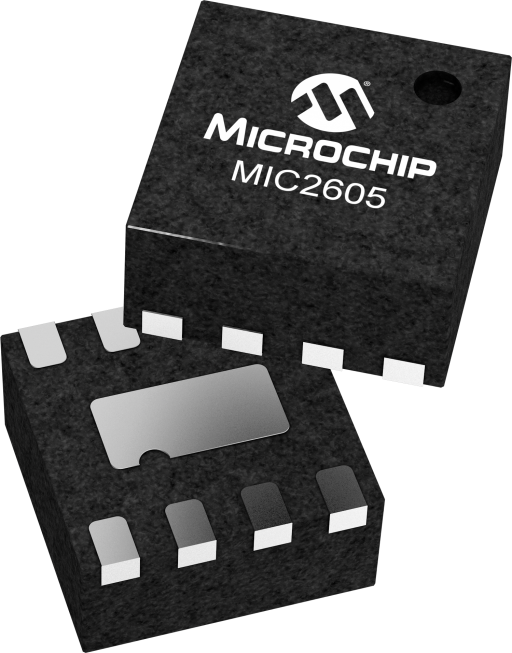 MIC2605YML-TR — Manufacturer package reference image, VDFN-8
