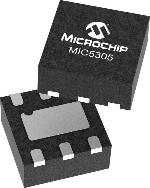 MIC5305-2.85YML-TR — Manufacturer package reference image, VDFN-6