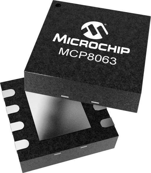 MCP8063-E/MDVAO — Manufacturer package reference image, DFN-8