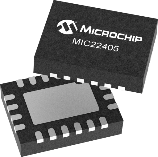 MIC22405YML-TR — Manufacturer package reference image, VQFN-20