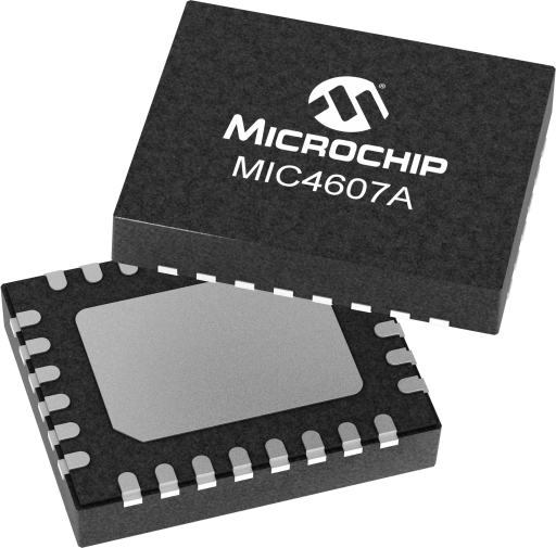 MIC4607A-2YML-TR — Manufacturer package reference image, VQFN-28