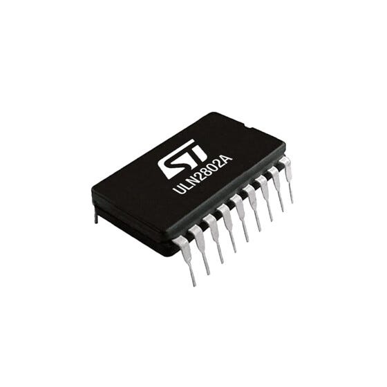 ULN2803A — Manufacturer package reference image, PDIP 18