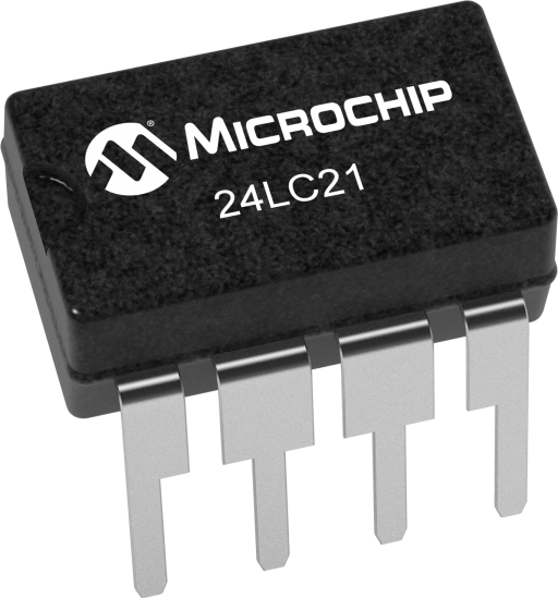 24LC21/P — Manufacturer package reference image, PDIP-8