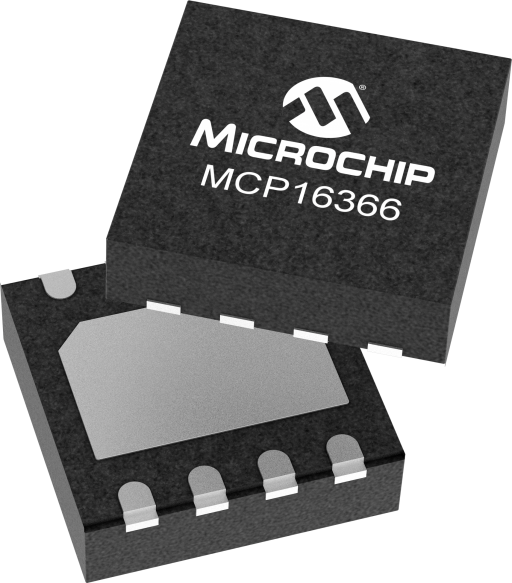 MCP16366T-E/Q8BVAO — Manufacturer package reference image, VDFN-8