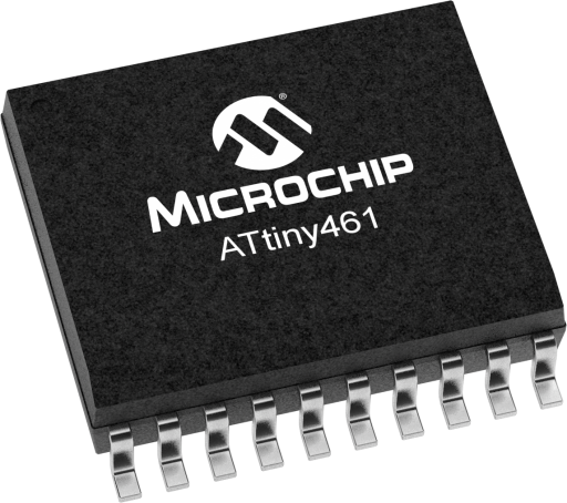ATTINY461-15SZ — Manufacturer package reference image, SOIC-20