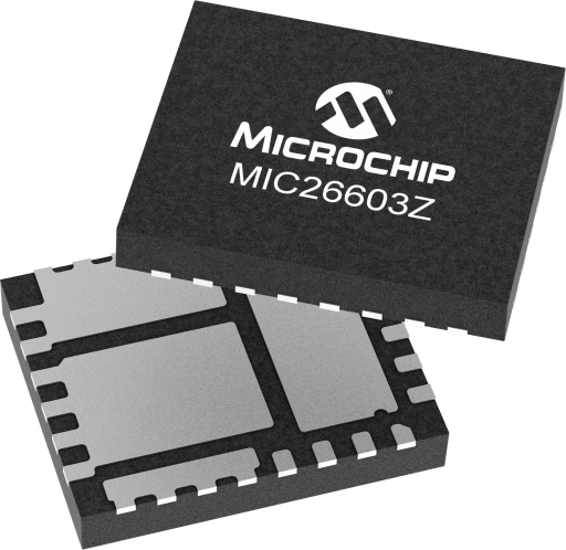 MIC26603-ZAYJL-TR — Manufacturer package reference image, VQFN-28
