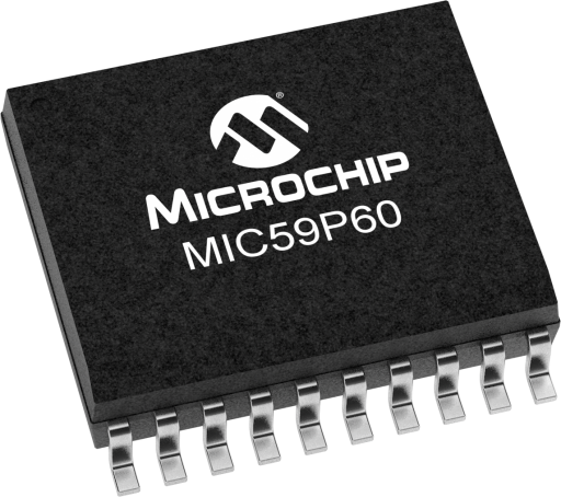MIC59P60YWM — Manufacturer package reference image, SOIC-20