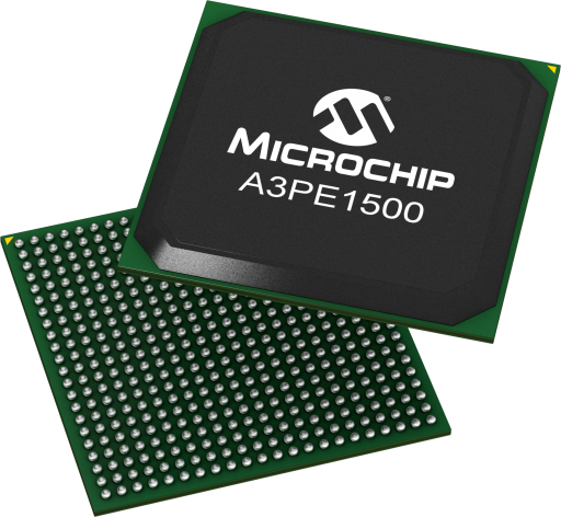 A3PE1500-1FGG484 — Manufacturer package reference image, PBGA-484