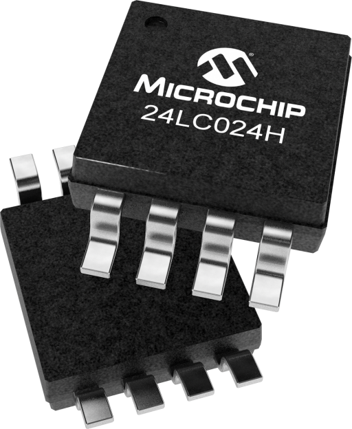 24LC024HT-E/MS — Manufacturer package reference image, MSOP-8