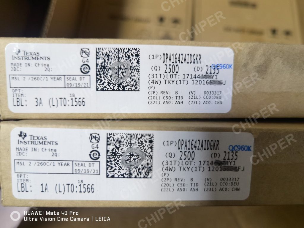 OPA1642AID lable2